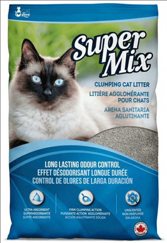 Cat Love Super Mix Unscented Clumping Cat Litter